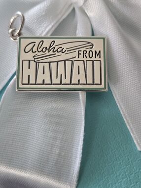 Tiffany & Co Hawaii Postcard Charm